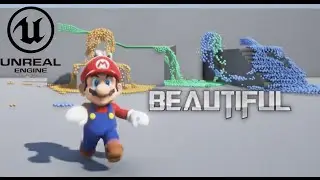 The most beautiful tech demo! UE4 Flex Demo