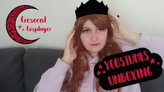 Crown and ring for my Anna Cosplay 👑💍 | Ycostume unboxing and review | All is nickelfree 👀❤