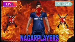 Telugu Garena Freefire Saturday Live Stream//NAGARPLAYERS live stream road to 750 subs