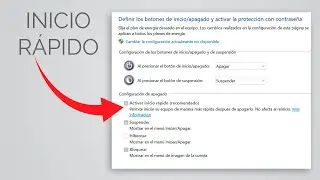 Cómo activar el INICIO RÁPIDO en Windows 11