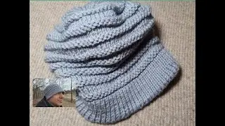 Cap with a visor I Visor without an insert. Part 1
