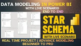 Power BI Data Modeling Full Course in 45 Min | Fact &Dimension | Relationships | Free Sample Dataset