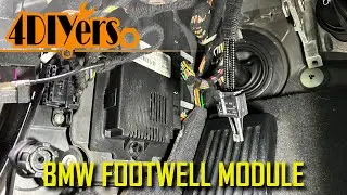 How to Remove or Replace BMW Footwell Module FRM