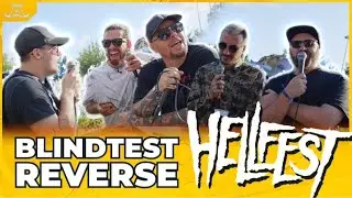 Le HELLFEST MEILLEUR que TOI au BLINDTEST REVERSE ? ft. Gaël Mectoob, Landmvrks, Crève clothing...