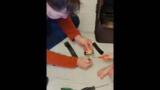 Чемодан без ручки! Бюджетный ремонт.