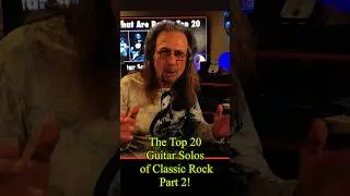 Part 2: The Top 20 Guitar Solos of Classic Rock! #markknopfler #prince
