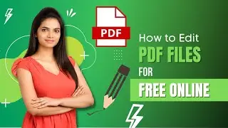 How To Edit Pdf Files Online | Free Tools | Digital Design