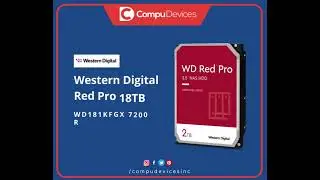 WD181KFGX WD Red Pro 18TB Hard Drive
