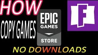 How to Copy Epic Games  | Fortnite Copy From One PC to Another (100% WORKING) verify No Download