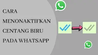 Cara Menonaktifkan Centang Biru Pada Whatsapp || Lilac Awteutic