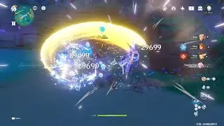 Kokomi w/ Ocean-Hued Clam artifact set