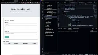 Creating a Bookkeeping application in React JS & Tailwind CSS - Codepunk