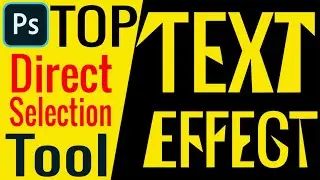 Convert to shapes text effect in Photoshop 2020 |
