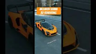 Exploring the 3D Rendering of the McLaren Senna 