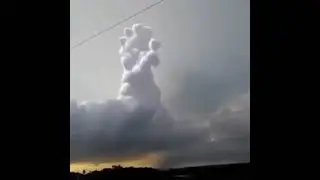 United States filmed an unusual cloud||D⚡D||Unusual Cloud