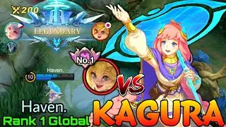 Legendary Kagura VS Supreme No.1 Joy - Top 1 Global Kagura by Haven. - Mobile Legends
