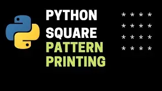 Python program to print a square using star or any other character