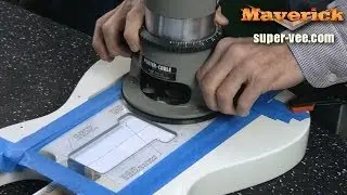 Super-Vee MAVERICK Tremolo - Telecaster Routing Instructional Video