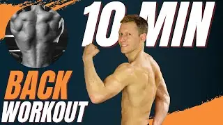 10 Minute Back Workout | No Equipment