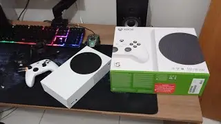 Unboxing Xbox Series S - Ligando pela primeira vez