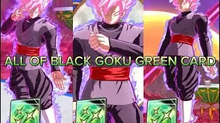ALL OF BLACK GOKU GREEN CARD