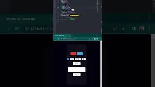 Gerador de Gradiente Simples com HTML, CSS e JavaScript #shorts