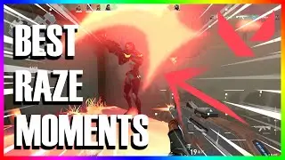 VALORANT RAZE GAMEPLAY  [AUSTRONAUT IN THE OCEAN]  VALORANT MONTAGE | VALORANT RAZE MONTAGE
