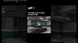 This might be the smoothest parking ever