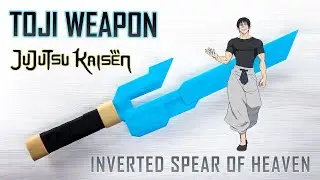 Anime Crafts - TOJI SWORD - Folding Toji Fushiguro's Iconic Weapon