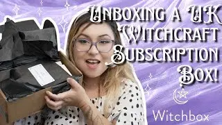 Unboxing a Witchcraft Box From the UK!
