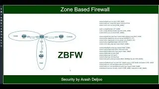 2 Security -  Zone Based Firewall (ZBFW) by  ArashDeljoo - Part4