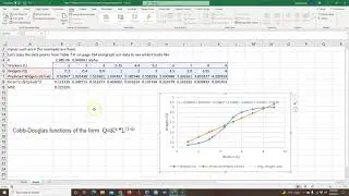 Fit an equation to data by minimizing mean squared error (MSE) using Excel Solver.