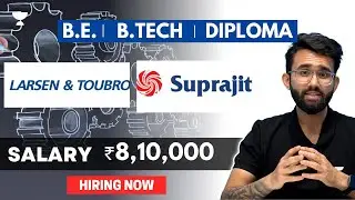 Mechanical | Electrical | Civil | Engineering Vacancy 2023 | Salary ₹8.1 Lakh | Freshers Permanent