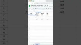 Google Sheet Tips | Formula for Automatic Serial No. | Part -1 | 