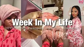 VLOGMAS : WEEK IN MY LIFE 🎀🎄 | Trip Prep , Maintenance Day , Shopping , Home Photoshoot + MORE 🤍
