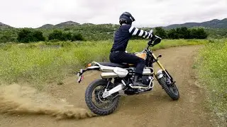 RAW Triumph Scrambler 1200XE 2024 Dirt Roads in the Forest