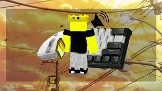 Hive Sky Wars Keyboard+Mouse sounds ASMR (OTG) MCPE