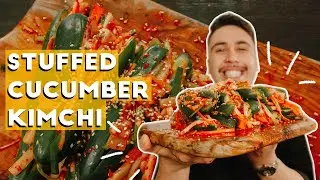 Stuffed Cucumber Kimchi Recipe (Oi Sobagi 오이소박이)