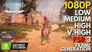Horizon Zero Dawn Remastered - GTX 1660 SUPER + Ryzen 5 5600 | All Settings + FSR 3 & FG Tested