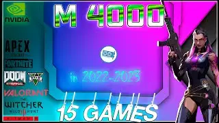 *NVIDIA Quadro m4000 in 15 GAMES  ( in 2022-2023  )