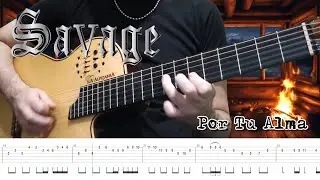 Savage - Por Tu Alma (Classical Guitar Playthrough + TABS)