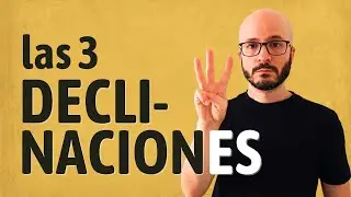 Griego: 3 DECLINACIONES y cómo saber a cuál pertenece un sustantivo