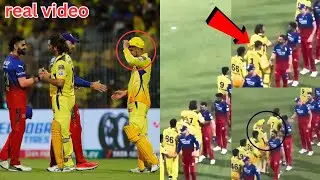 Sameer Rizvi removed cap before handshaking Virat kohli
