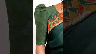 puff sleeves design cutting and stitching