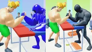 Muscle Rush All Level Gameplay Android iOS Walkthrough