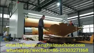 Chain feeder  Die cutter machine