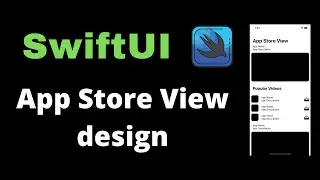 App Store View Design in SwiftUI 