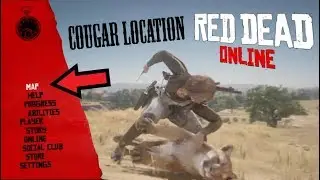 RDR2 Online * Cougar Location * Tall Trees