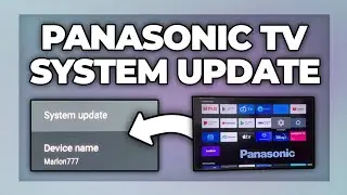 Panasonic TV software update - Tutorial