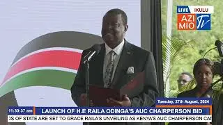 How African Presidents and dignitaries arrived at Statehouse to launch Raila's AUC Bid